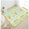 Skrsila Tappetino da Gioco per Bambini Pieghevole Tappeto XPE Tappetino per Gattonare, Reversibile, Non Tossico, Impermeabile, Antiscivolo, senza BPA, 150 x 180 x 0,5 cm