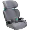 Chicco Quizy Lite i-Size, Seggiolino Auto Bambini 3-12 Anni (100-150 cm), Peso 15-36 kg, Facile da Installare, Regolabile in Altezza, con Braccioli Imbottiti e Seduta Confortevole, Grigio