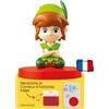 FABA Personaggio Peter Pan e Un'altra fiaba e storie sonore per bambini 4-6+ anni - Giocattolo con contenuto educativo, versione francese, FFF10009
