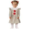 FIESTAS GUIRCA | Costume Lil Crazy Clown Bebè - Vestito e Collo - Costumi da Pagliaccio per Halloween, Carnevale e Feste in Maschera - Ideale per Bebè Femminucce