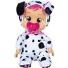 Cry Babies Tiny Cuddles Dotty - Bambola da bambino, 22,9 cm, in bianco e nero (multicolore)