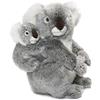 WWF - India WWF 15186004 - Peluche - Mamma Koala con Il Suo Cucciolo, 28 cm