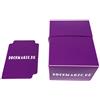 docsmagic.de Deck Box Full Purple + Card Divider - Porta Mazzo Porpora - PKM YGO MTG