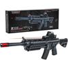 Generico Mitra Giocattolo con Luce cm 56 Fucile Giocattolo Mitra Pistola Giocattolo Mitra MP5 M4 Gioco con Luci Mitragliatrice Giocattolo per Gioco Fucile Mitragliatore Cosplay (C)