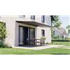 PERGOLUX Tenda da sole a cassonetto motorizzata 4x2.5m, Antracite/Grigio