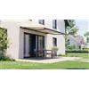 PERGOLUX Tenda da sole a cassonetto motorizzata 4x2.5m, Antracite/Beige