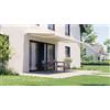 PERGOLUX Tenda da sole a cassonetto motorizzata 4x2.5m, Bianco/Beige