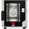 Forno elettrico elettronico combinato convezione con controllo touch + vapore diretto. 5 teglie GN 2/3 - Dim.cm. 55x75,4x66,2H.