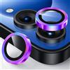 WSKEN Per Samsung Galaxy Z Flip 8 Camera Lens Protector Anti Graffio | [Keep Original Shooting] Custodia in vetro temperato infrangibile HD 9H con anello in metallo ad anello in titanio