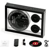 Generic Lettore musicale Bluetooth con telecomando, cornice per foto digitale ricaricabile da parete, supporto USB/TF per decorazione di casa, ufficio, corridoio