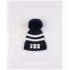 Prénatal Cappello bimbo bianco/blu orsetti con pon pon