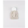 Prénatal Cappellino bimba beige ricamato fiori