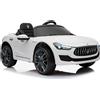 LAMAS TOYS Auto Elettrica Cavalcabile Per Bambini Maserati Ghibli Bianca