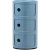 KARTELL COMPONIBILI 3 ELEMENTI, 4967 AZZURRO