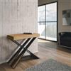 Itamoby Consolle allungabile 90x40 cm DIAGO SMALL Quercia Natura fino a 196 cm