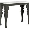 Itamoby Consolle PAXON EVOLUTION SMALL Bianco Frassino allungabile a 196 cm