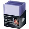 Cartemagic Ultra PRO Platinum Toploader 3 x 4 pollici 25 pezzi