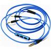 ABLET Cavo di ricambio audio, con controllo da remoto del volume e cavo, compatibile con Sol Republic Master Tracks HD, Tracks HD2, Sol Republic V8, Sol Republic V10, Sol Republic V12, Sol Republic X3,blu