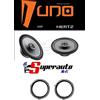 Superauto hi-fi Hertz LINEA UNO Altoparlanti coassiali da 165 mm X165 (220 W) + supporti casse compatibile con FORD C-Max - Focus 11> Anteriore o Posteriore 165 cm