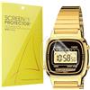 Blueshaweu 6 Pezzi Pellicola Compatibile per Ca-sio F108WH watch, Pellicola Protettiva per F108WH etc serie watch, Sensibile al Tatto, Senza Bolle, HD Trasparente TPU Film. (LA670WGA(6 Pezzi TPU))