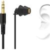 Geekria Sleep Earplugs, auricolare mono da 200 cm per un orecchio, isolante dal rumore, cuffie cablate da 3,5 mm anti-groviglio per chi dorme sul fianco, in-ear, senza microfono, nere