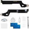 Extkry Connettore di Ricarica per Oppo Find X5 Kit Riparazione | Porta di ricarica flat ricarica porta caricabatterie charging port microfono con kit di riparazione.