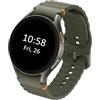 Samsung Galaxy Watch 7 (44 mm, verde, BT+LTE) con processore da 3 nm, doppio GPS, vetro zaffiro e alluminio armatura, 5ATM e IP68, monitor HR, SpO2, BP ed ECG