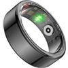 ASHATA Smart Ring Fitness Tracker, IP68 Impermeabile Indossabile NFC Smart Ring Monitoraggio del Sonno Monitoraggio della Temperatura Corporea Pedometro Anello di Monitoraggio Pagina (8#)