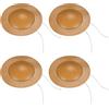 PATIKIL 25,5mm Diametro Tweeter Voce Bobina Altoparlante Alto Tono Resina Cupola Tweeter Accessorio 4pz