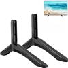 Loopunk Supporto universale per TV, compatibile con la maggior parte delle TV da 32-55 pollici, gambe per Smart TV, base di ricambio per TV a schermo piatto, senza foratura necessaria Loopunk