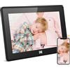 KODAK Cornice portafoto digitale da 10,1 pollici con WiFi, display touch screen IPS HD con 16 GB di memoria, condivisione istantanea di clip video e foto via e-mail o app