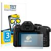 brotect Pellicola Vetro per Panasonic Lumix DMC-G81 | 3 Pezzi Chiara Protezione Schermo Made in Germany Durezza 9H Anti-Graffio Glass Screen Protector