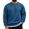 COOFANDY Maglione Invernale a Maniche Lunghe in Pile con Scollo a Giro da Uomo