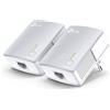 TP-LINK TP LINK Powerline KIT AV600 300Mbps 1 10/100Mbps Port 600Mbps Ultra Compact Size HomePlug AV Green Powerline Plu