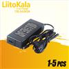 liitokala 1-5 pezzi Caricabatterie LiitoKala 13S 48V 2A per batterie agli ioni di litio, universale 5.5*2.1mm, alimentatore AC DC 54.6V 2A