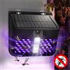 AMARYLLIS Zapper per insetti solare Zapper per zanzare da esterno con luce a LED Trappola per insetti Trappola per insetti Ricarica solare Mosquito Killer per patio