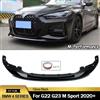 MagicKit Black CS Style paraurti anteriore Body Kit Spoiler Lip per BMW serie 4 G22 G23 2020-2022 bodykit Tuning