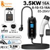 feyree Caricatore EV Portatile Feyree Tipo 2 IEC62196-2 EVSE Ricarica Rapida Cavo 3.5M EVSE Wallbox Controllo Wireless WiFi APP Bluetooth
