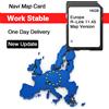 SMIOST Aggiornamento Mappa GPS Navigazione Stradale Carminat R-Link 11.45 per Renault Megane Laguna Kangoo Scheda SD Navigatore Auto 16GB Europa Regno Unito 2025