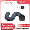 YOOPAI Kit di Estrazione Fumi YOOPAI per Cabina Stampante 3D, Compatibile con Tutte le Cabine Stampante 3D YOOPAI, Inclusa la Cabina Bambu Lab