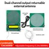 diymore DC5V 0.1Hz-99999Hz Generatore di onde Schumann a frequenza regolabile Generatore di segnale sinusoidale Micro USB Inter Scheda antenna esterna