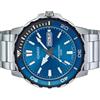 Casio Casio Duro Marine Monster Sports orologio sportivo da immersione per uomo MTD-125D-2A1 45,6 mm 100 m WR cinturino in acciaio