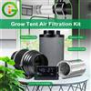 GRAXIDEA Kit di filtrazione dell'aria intelligente con ventola in linea, regolatore di velocità, filtro a carboni attivi e tubazioni per serre da coltivazione, giardinaggio indoor e idroponica