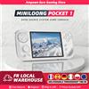 MINILOONG POCKET 1 Console di Gioco Portatile, Schermo IPS da 4'', Uscita HD, Sistemi Open Source, Aggiornamenti OTA, Sistema Operativo LOONG, Nuova Console POCKET1