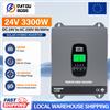 DATOUBOSS Inverter Solare Ibrido Datouboss 3300W 24V con Ingresso PV 5000W, Caricatore MPPT 80A, Modalità Senza Batteria 220V, Off-Grid per Sistema Solare Domestico