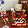 Pantasy Blocchi da Costruzione Snoopy, Simpatica Macchina da Scrivere Musicale, Puzzle Componibile, Decorazione da Scrivania, Modellini da Collezione, Regali