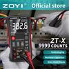 ZOYI ZT‑X Multimetro Digitale True RMS a 9999 Conteggi con Selezione Automatica della Scala, Rilevatore di Tensione NCV, Misuratore di Corrente, Resistenza, Capacità e Temperatura