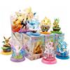 FUNISM Pokemon Eeveelution Espeon Sylveon Glaceon Leafeon Vaporeon Umbreon Flareon Modelli di Figure Anime in Scatola Cieca Giocattoli Regali di Compleanno