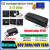 SMALL DEN Batteria agli ioni di litio HaiLong 36V 48V 15Ah 20Ah ad alta capacità per monopattino elettrico pieghevole da 1000W, consegna in 3-12 giorni, spedizione UE esente da tasse