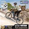 OTIDA HT27 Bici Elettrica da Città 27.5 Pollici, Bicicletta Elettrica da Montagna con Batteria al Litio 48V20AH per Adulti